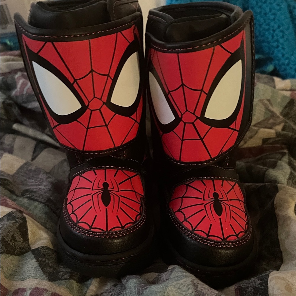 Marvel Black and Red Kids' Shoes
